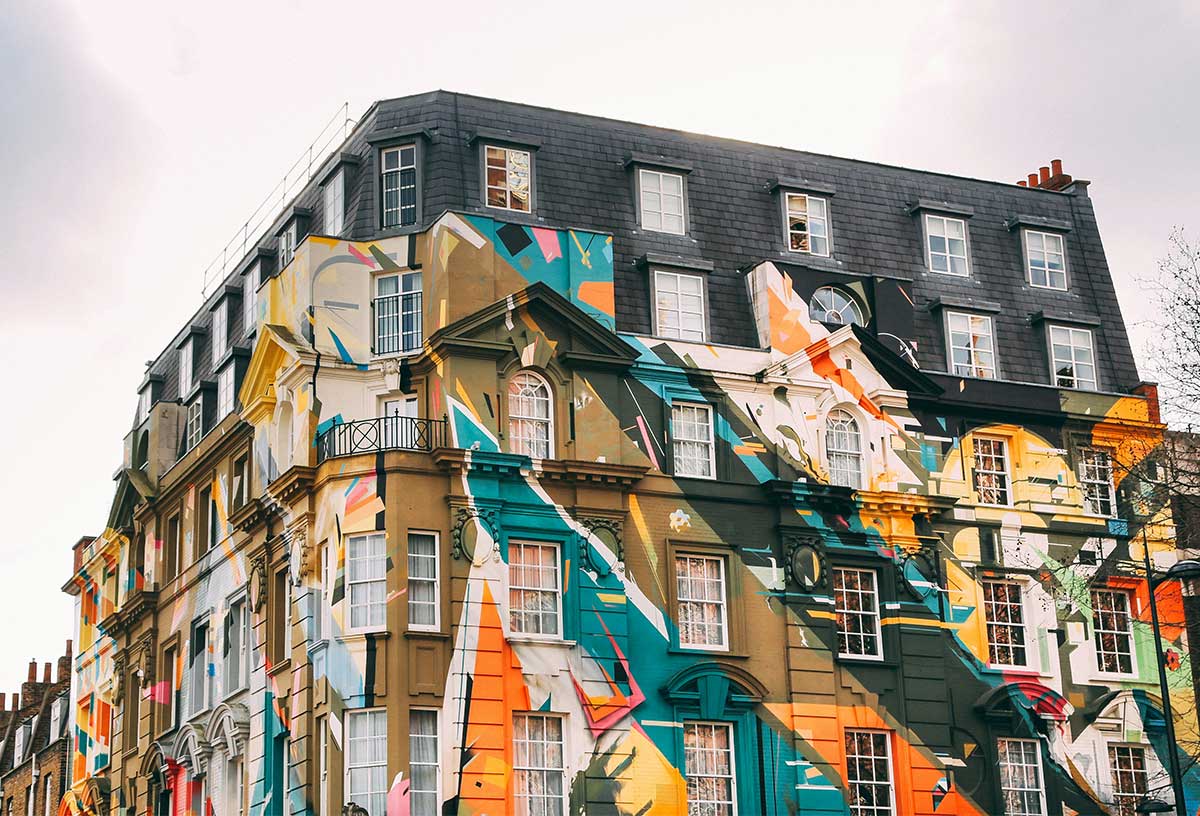 Shoreditch is known for it's amazing street art