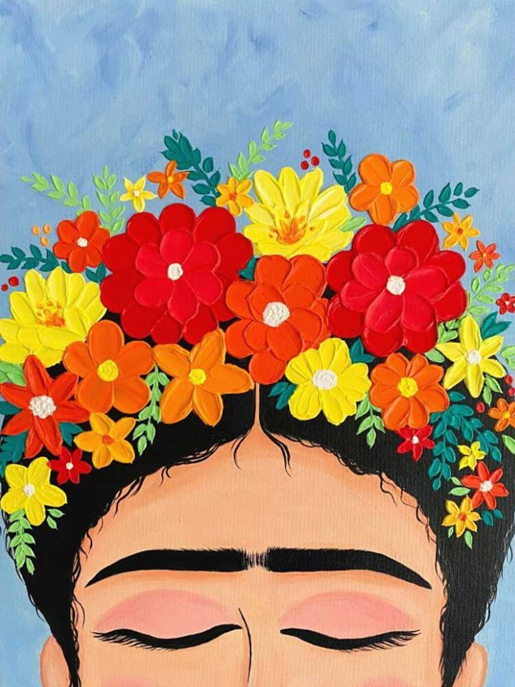 Textured Art Frida
