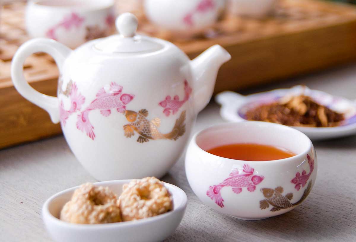 Enjoy an afternoon tea together
