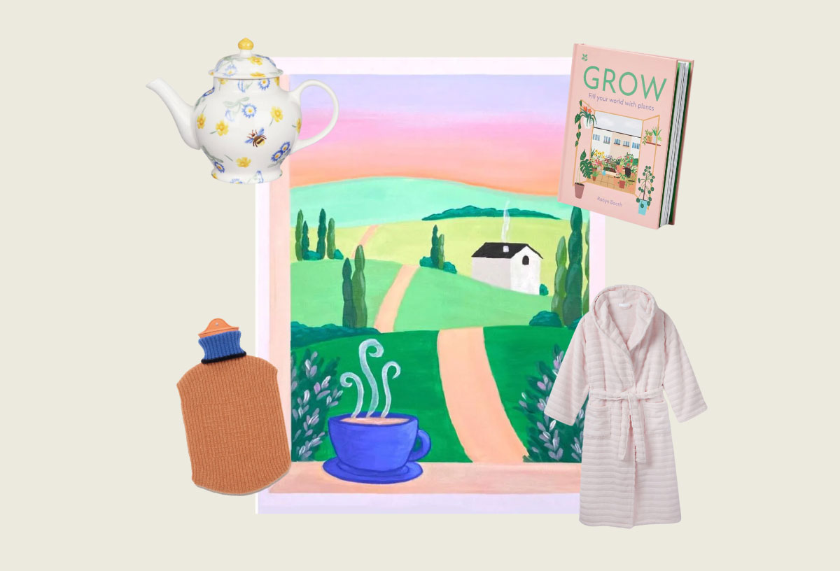 For the Mum who loves to unwind. Inspired by Escape to the Country