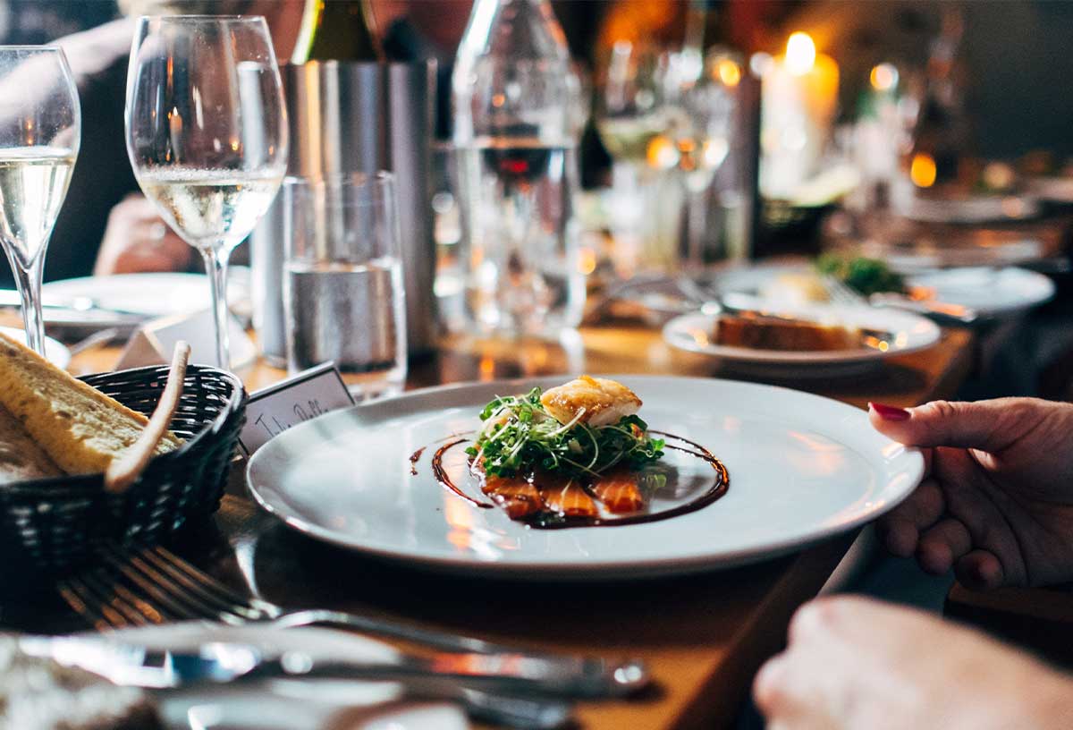 Enjoy a rooftop dining experience at the Madison