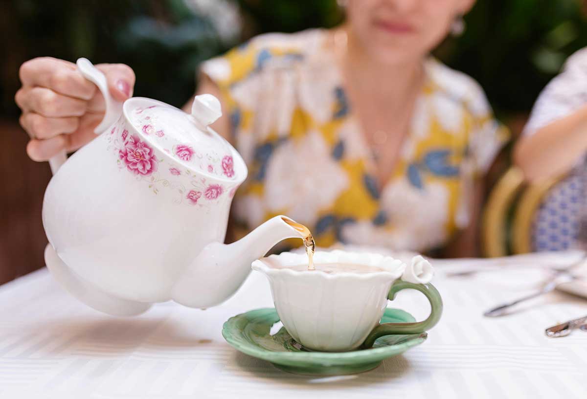 Book an afternoon tea