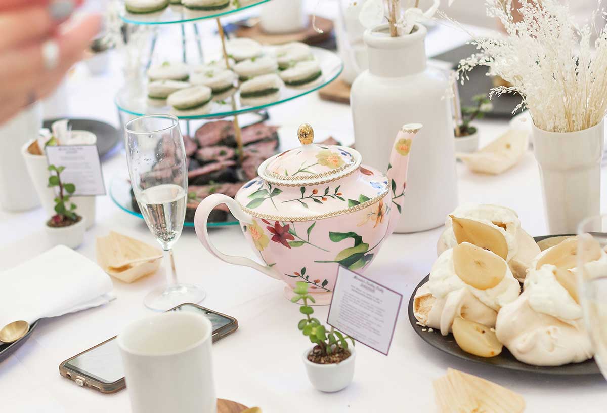 Enjoy an afternoon tea