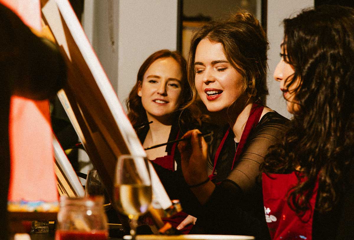 Pinot and Picasso is one of the best things to do in Leeds