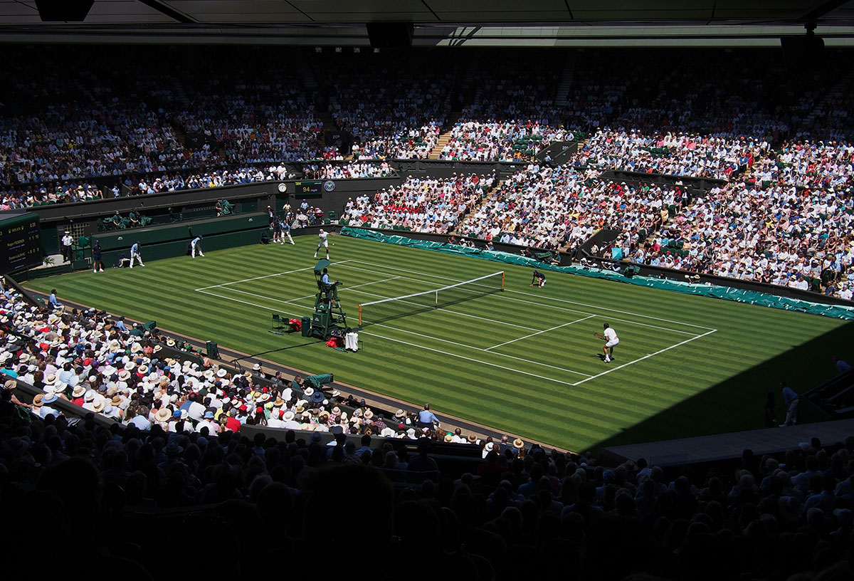 See a tennis match at Wimbledon