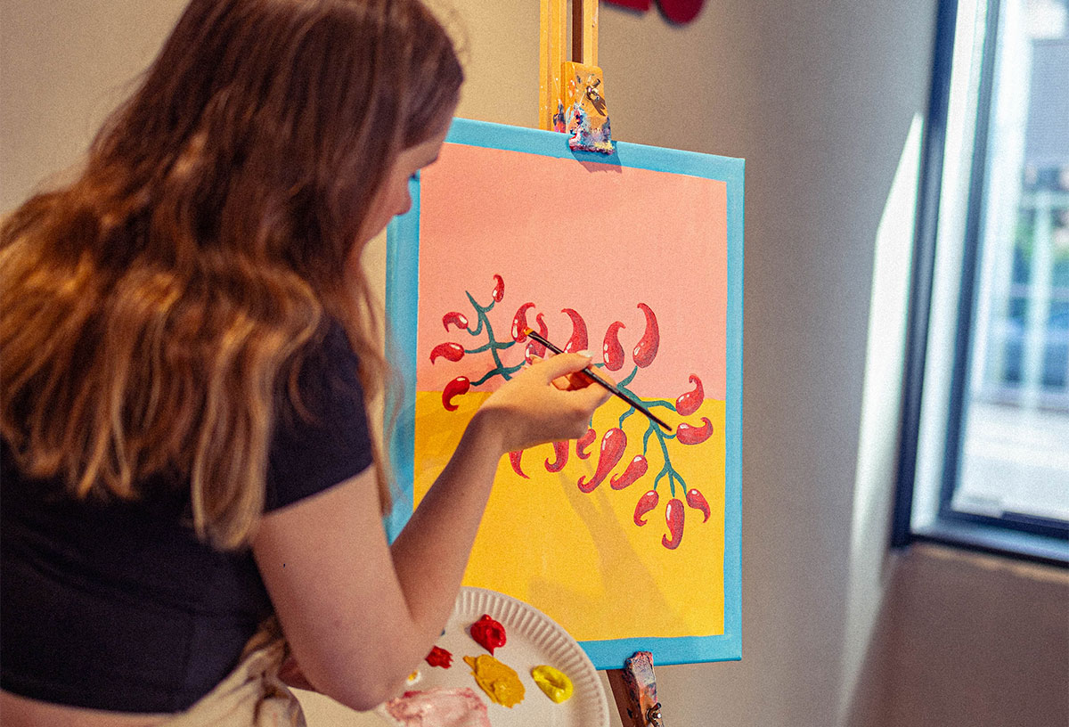 Create our Spicy Senorita Artwork