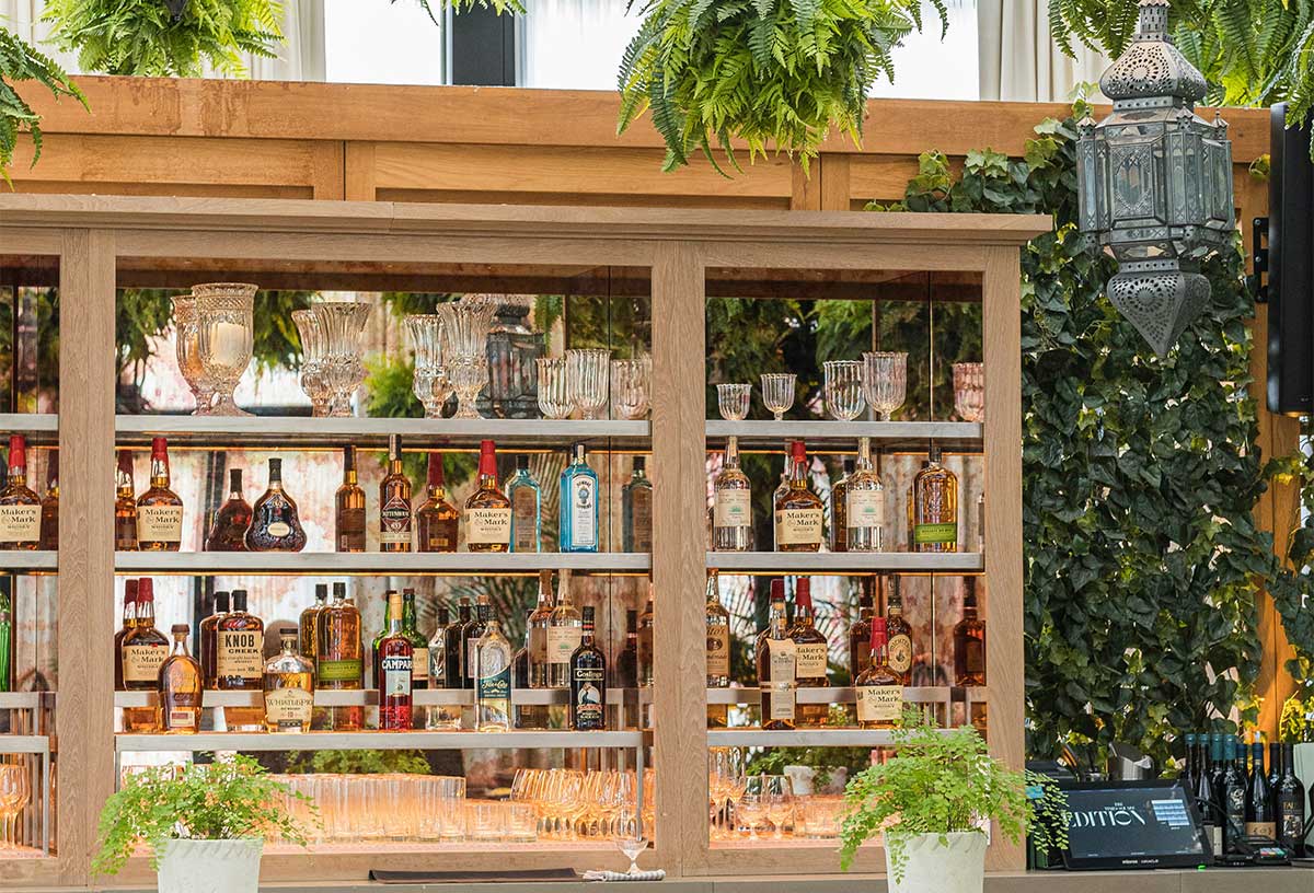 Enjoy a drink at a rooftop bar in Leeds